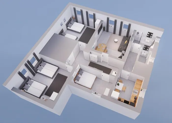 Hamburg Altona - Three Bedrooms For Up To 10