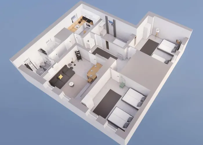 Hamburg Altona - Three Bedrooms For Up To 10